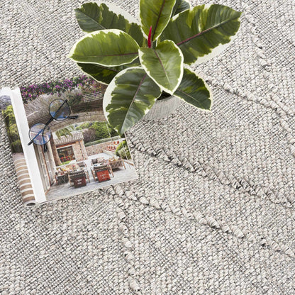 Baqer Bone &amp; Taupe Area Rug