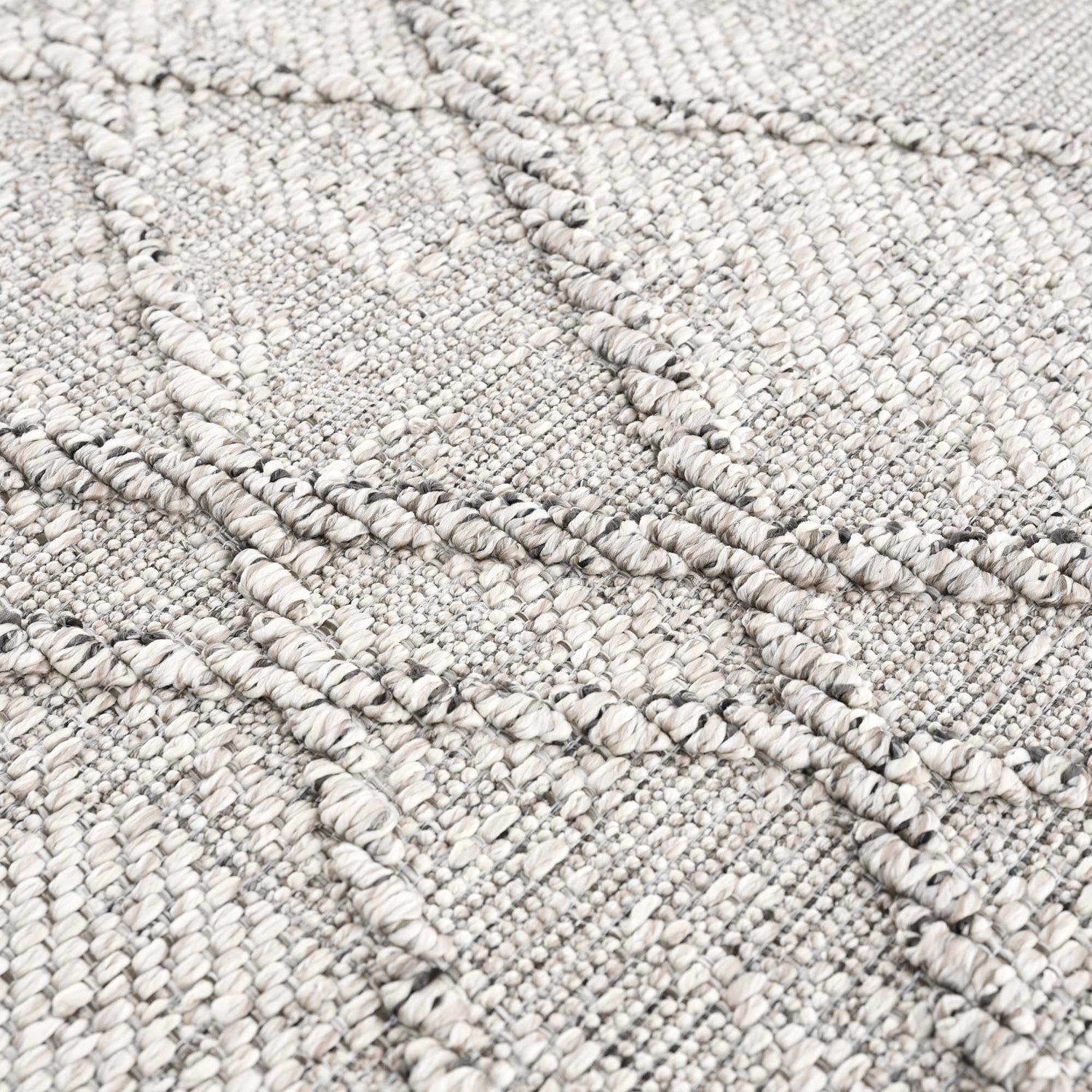 Baqer Bone &amp; Taupe Area Rug