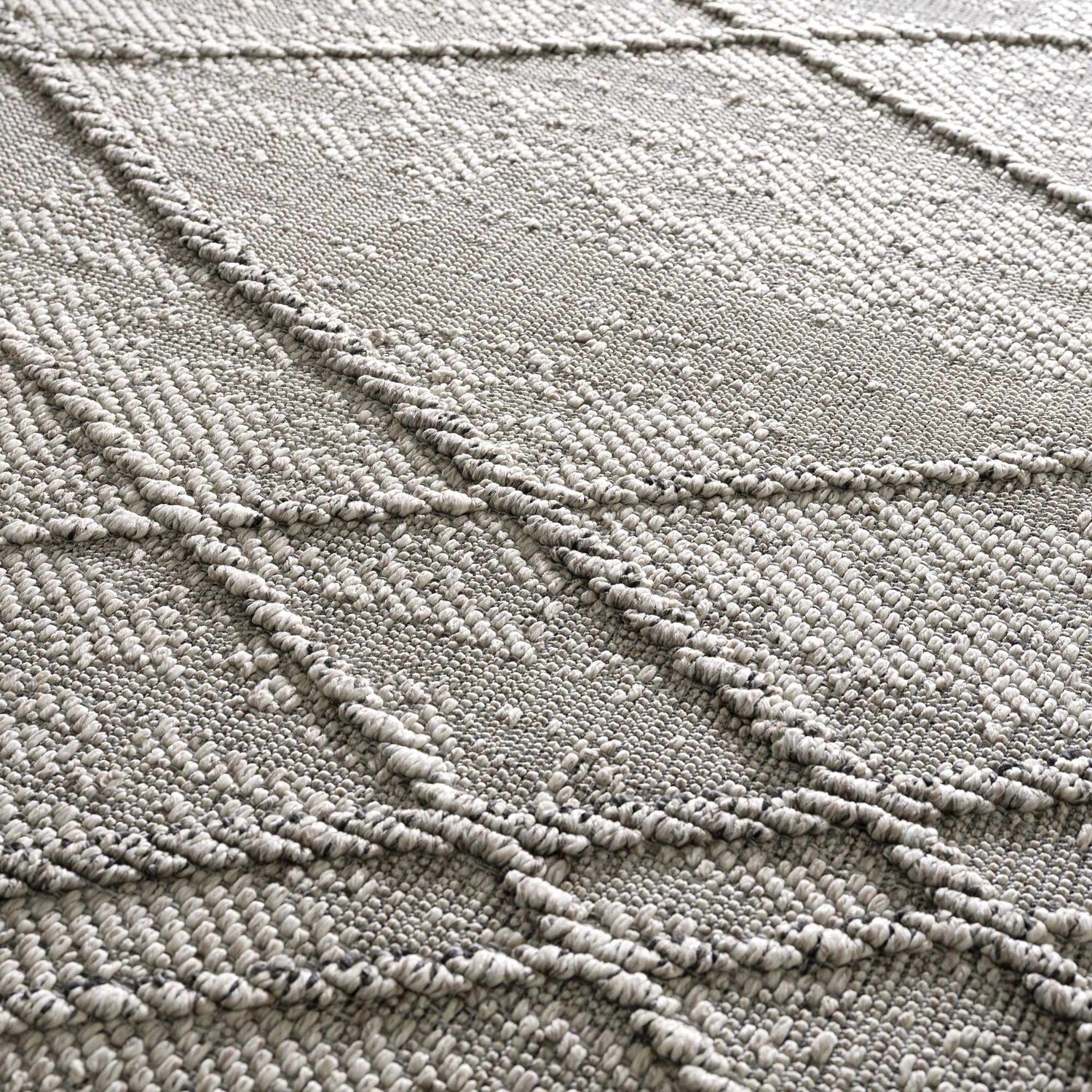 Baqer Bone &amp; Taupe Area Rug