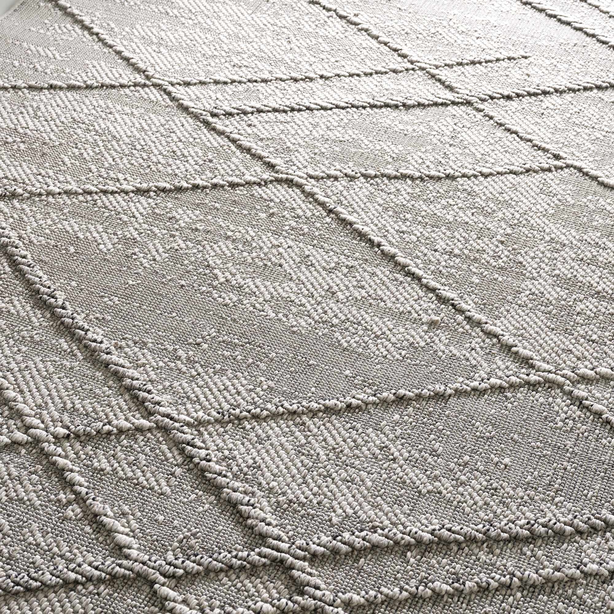 Baqer Bone &amp; Taupe Area Rug