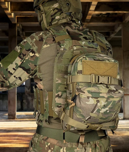 Tactical Hydration Pack Mini Back Panel Water Bag Nylon Molle Pouch Hunting Lightweight Vest Hose Accessories Zipper Backpack