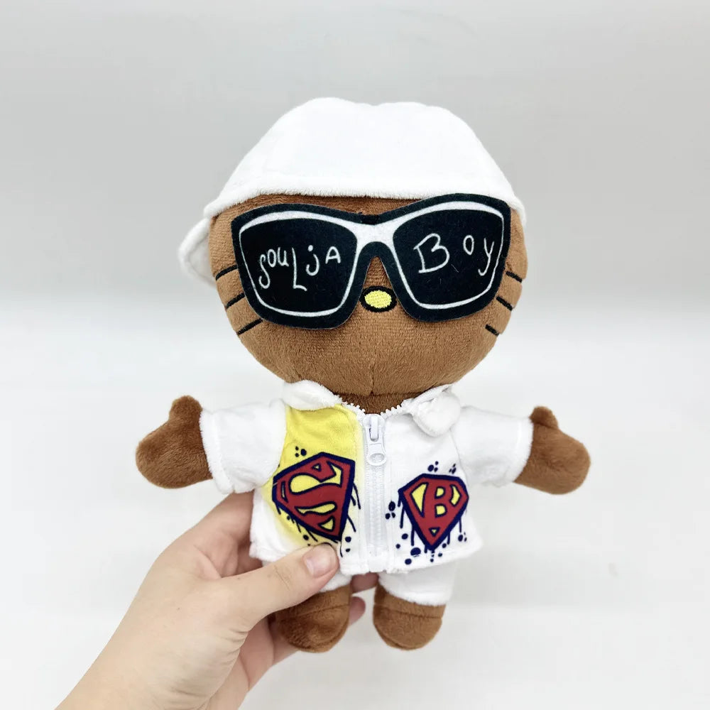 Travis Scott Plush Doll Hello Selena Plush Toys Cute Cartoon Anime Plush Doll Soft Stuffed Dolls Room Decoration Kids Toy Gifts