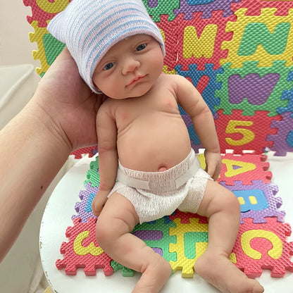 12&quot;  Micro Preemie Full Body Silicone Baby Doll Boy &quot;Toby&quot; &amp; Girl &quot;Luna&quot; Lifelike Reborn Doll Surprice Children Anti-Stress