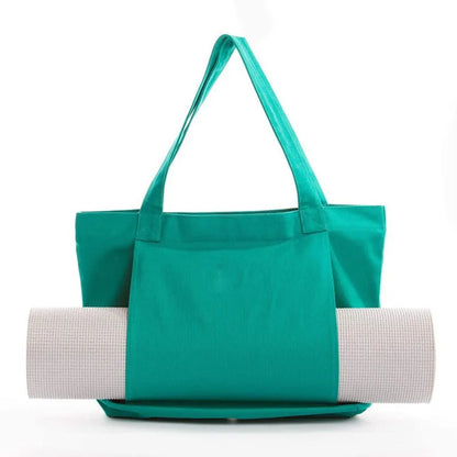 Yoga Mat Carry Bag Multifunctional Yoga Pilates Mat Case Bag Large Capacity Washable Lightweight Foldable For Tourism Fitness