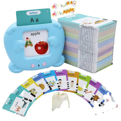 Rechargeable English Education Talking Flash Memory Card Machine Toys Pure FlashCards Early Children&