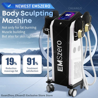 EMSzero Muscle body sculpting Machine with 4Handles Pelvic Stimulation Pads Optional salon