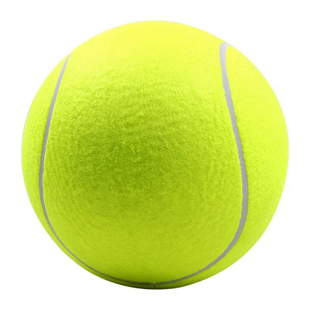 2X Pet Bite Toy 24CM Giant Tennis Ball for Dogs Chew Toy Inflatable Tennis Ball Signature Pet Toy Ball Supplies