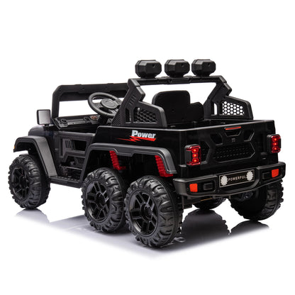 24V Ride On Large PickUp Truck car for Kids,ride On 4WD Toys with Remote Control,Parents Can Assist in Driving