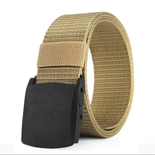 Nylon Military Tactical Men Belt 2 Pack Webbing Canvas Outdoor Web