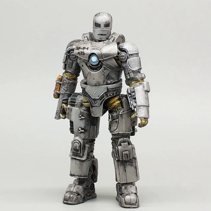 Marvel Iron Man MK1 War Machine Doll Gifts Toy Anime Figure Action Figures Model Collect Ornaments