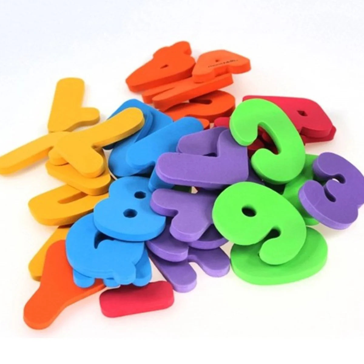 36PCS Bath Toys Letters Numbers Bath Organizer Alphabet Educational Bath Water Toys for Kids Toddlers