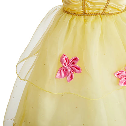 Rapunzel Dress for Girls Cinderella Belle Dress Up Fantasy Children Birthday Party Princess Costume Kids Halloween Clothes