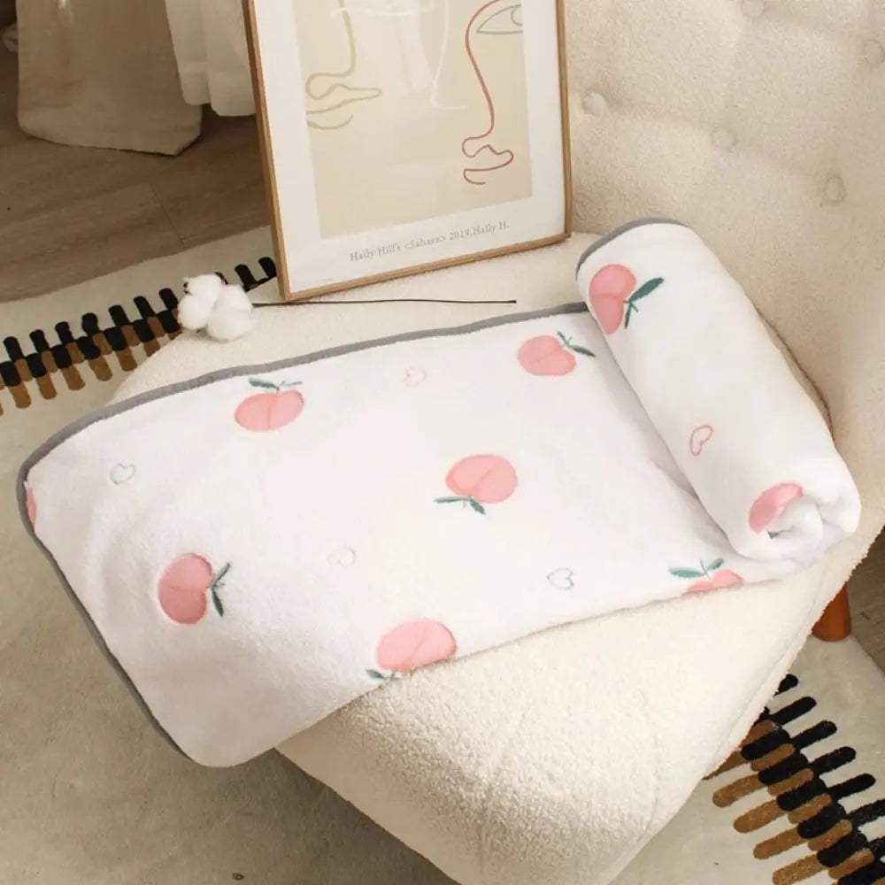 Pet Comfortable Blanket Cute Pattern Dogs Bed Blanket Warm Soft Warm Cat Blanket Velvet Breathable Cat Bed Cover for Cats Dogs