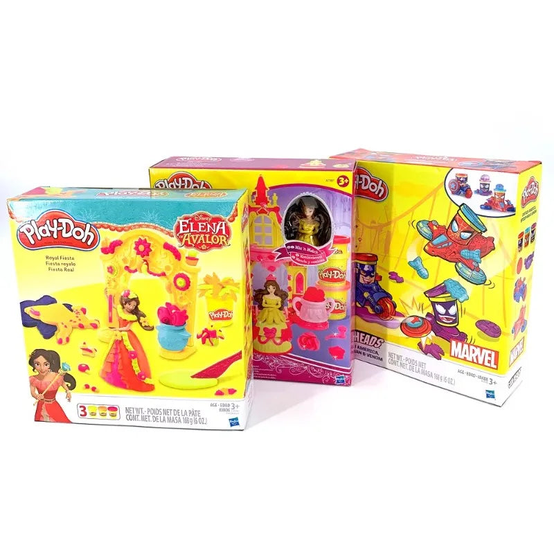 Hasbro Colourful Clayse Sets Play-Doh Clay Moulds Toy Making Tools Princess Elena Suit Peripheral Products Model Toys