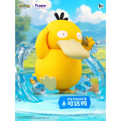 Genuine Pokemon Playful Pikachu Gardevoir Slowpoke Psyduck Small-sized Figurines Doll Toys Children Gifts Cute Cartoon Ornament