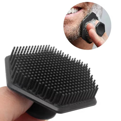 Mens Silicone Facial Cleaning Brush