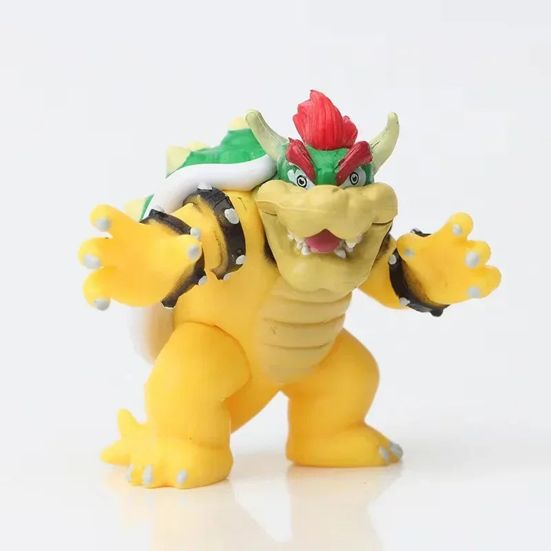 2023 New Anime Figures Super Bowser Action Figures PVC Oversized Kawaii Model Doll Birthday Collectible Ornament Kids Toys Gifts