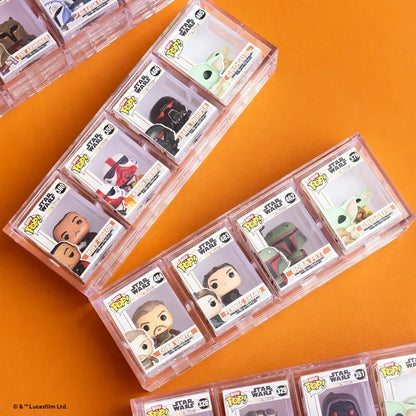 FUNKO Vinyl Mini Figures Bitty POP The Mandalorian Star Wars Doll Toy Collection Table Ornaments Mystery Blind Bags Kids Gifts