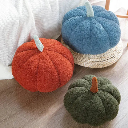 High Quality Soft Cute Pumpkin Shaped Pillow Nordic Style Room Decor Plush Sofa Living Room Bedside Bed Cushion 20/28/35cm