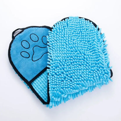 Super Absorbent Pet Bath Towel-Quick-Dry for Dogs &amp; Cats
