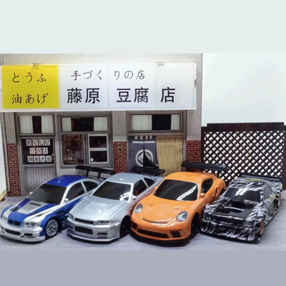 1/43 2.4G Mini RC Drift Car 4WD Remote Control Car High Speed Four Wheel Drive Radio Controlled Racing Car Model Boy Toy Gift