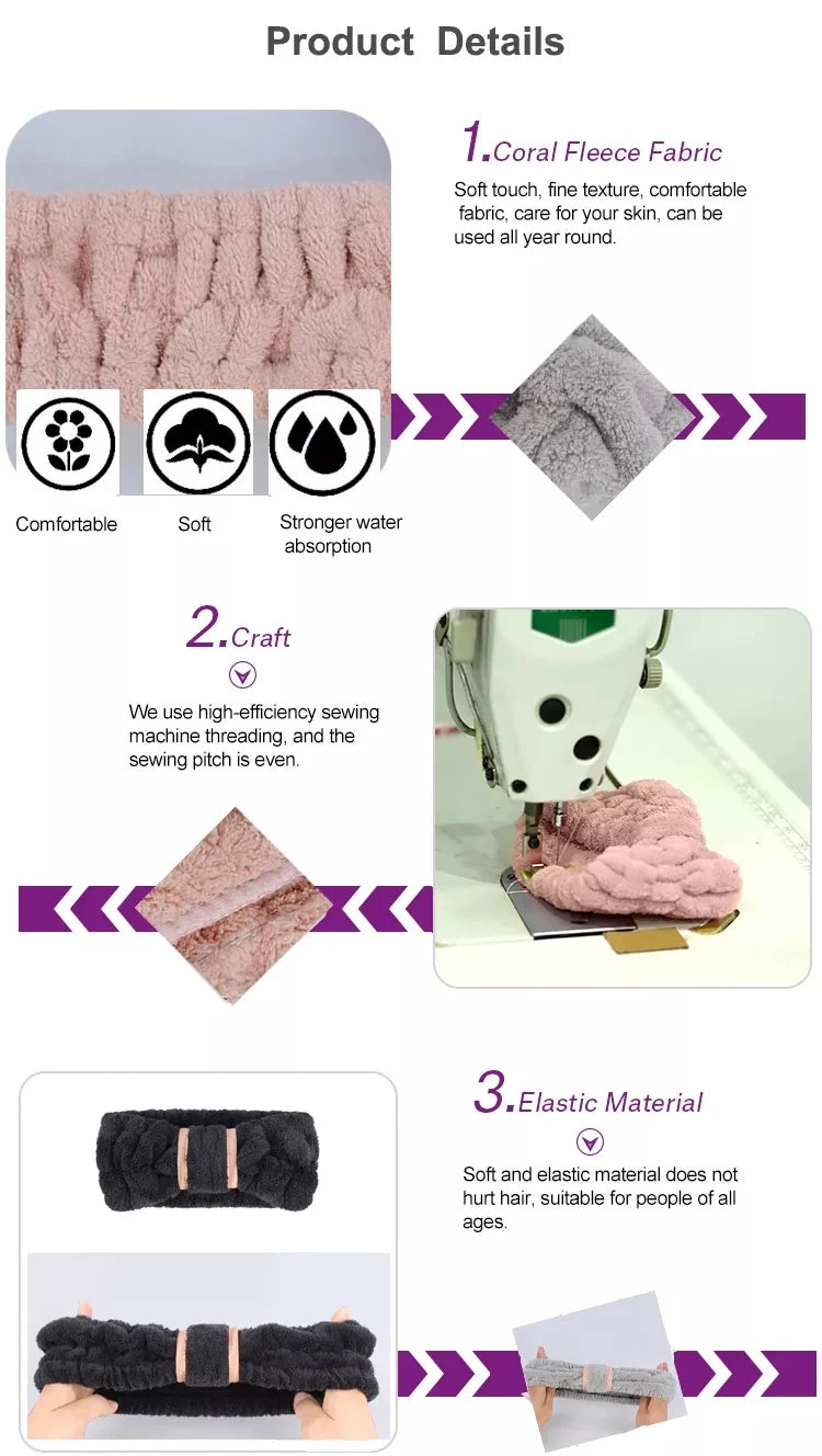 Spa Facial Headbands