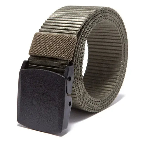 Automatic Buckle Nylon Belt, Fashionable MEN&