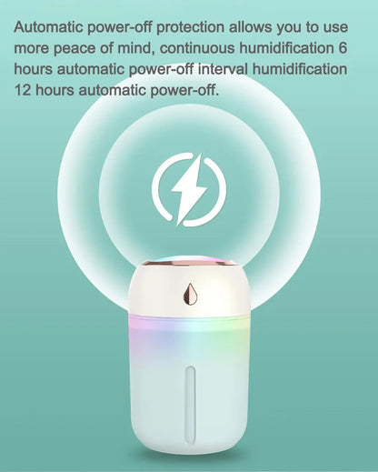 Xiaomi Mini Car Portable Air Humidifier Electric Aroma Diffuser LED Cool Light Mist For Home Car Aromatherapy Plant Purifier