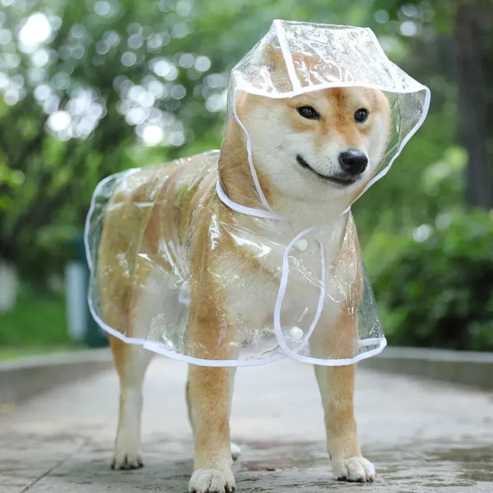Dog Waterproof Hooded Jacket
