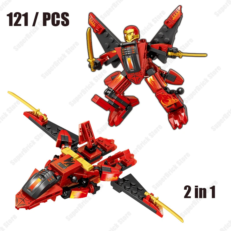 Gift Ninja New Legacy Kai Jay Zane Lloyd Mech Super Armor Robot Figures Building Blocks Kit Bricks Classic Movie Model Kids Toys