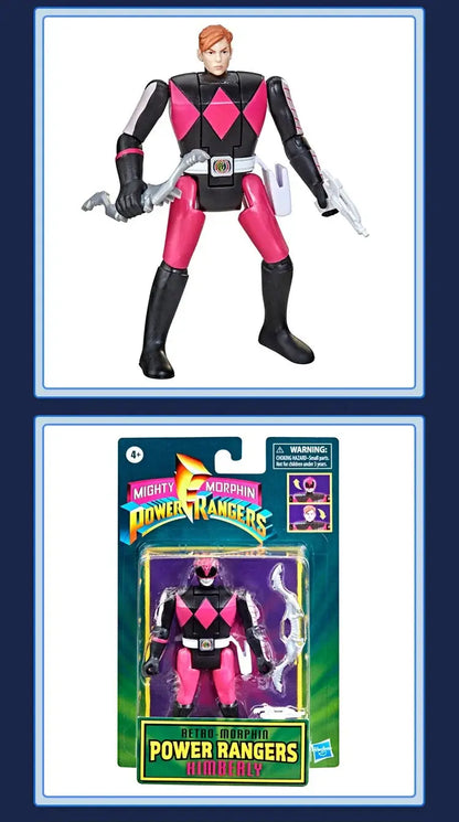 Pink Power Ranger figure and packaging