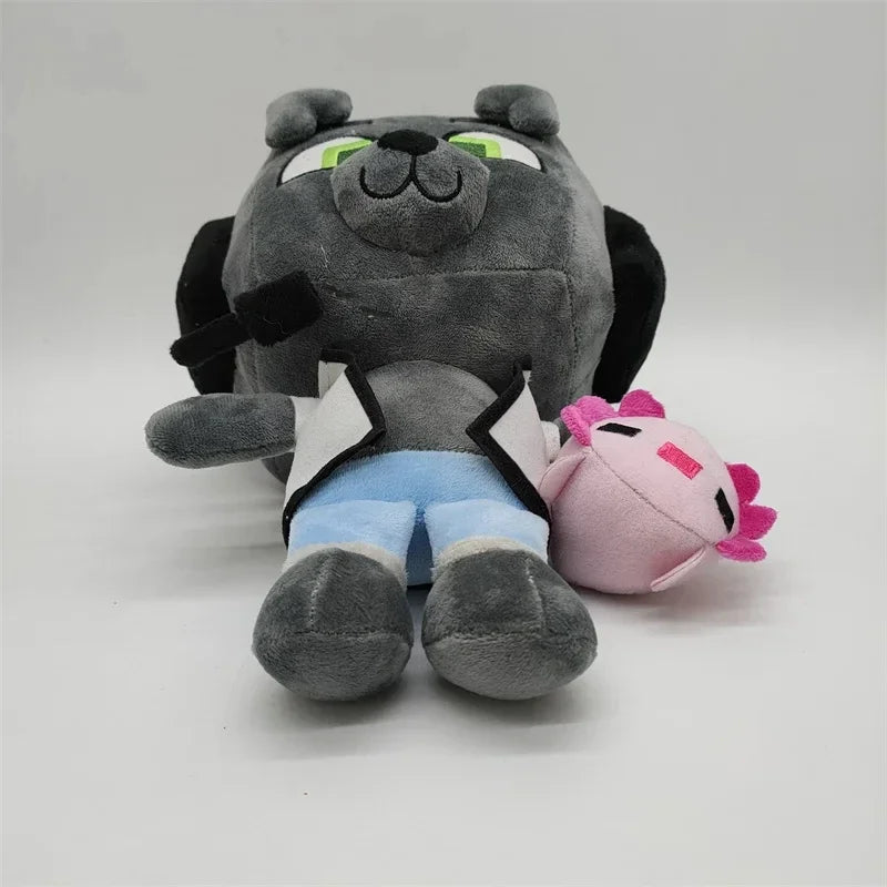 Green Bobicraft Gitd Wolf Plush Anime Toy Children Christmas Gift 20cm