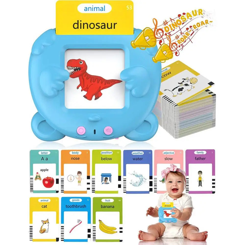 Rechargeable English Education Talking Flash Memory Card Machine Toys Pure FlashCards Early Children&