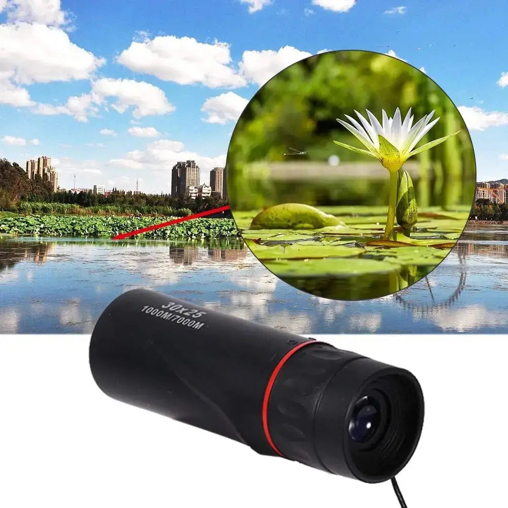 2000x25 HD Monocular Telescope Mini Portable Mobile Phone Telescope