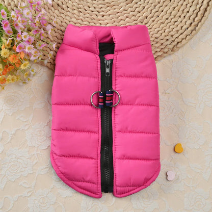 Warm Cotton Dog Vest