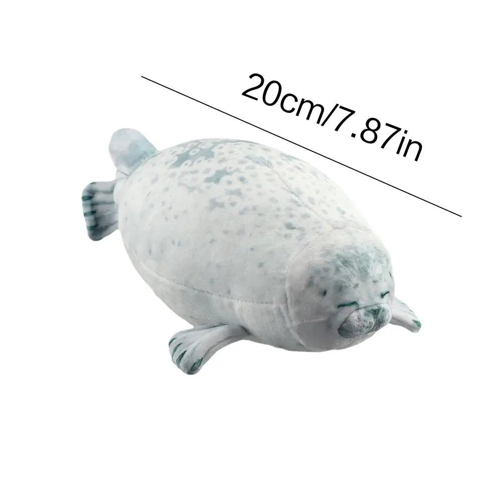 20CM Seal Pillow Kaiyukan Popular Soft Sea Animal Huggable Pillow Soft Cute Seal Doll Aquarium Plush Toy Kawaii