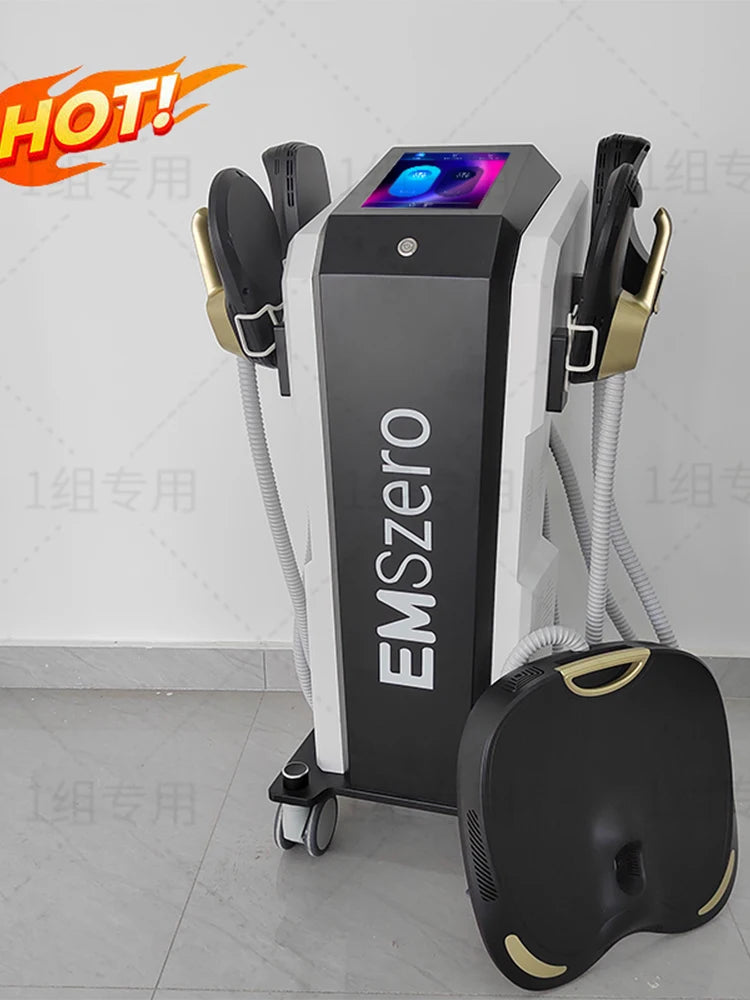 EMSzero Muscle body sculpting Machine with 4Handles Pelvic Stimulation Pads Optional salon