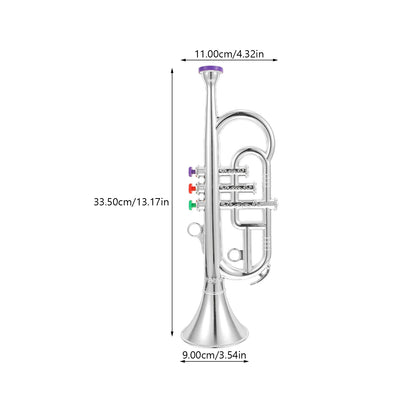 Classical Clarinet Trumpet Saxophone Imitation Musical Instrument Toys Boys Girl Early Education Learning Tool for Kids Children