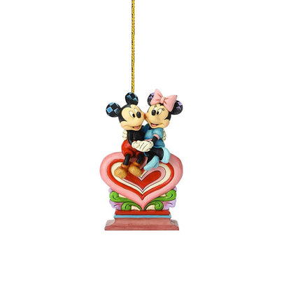 Disney Cartoon Mickey Mouse Minnie Anime Figures Christmas Decoration Acrylic Christmas Tree Acrylic Plane Pendant Kids Toys