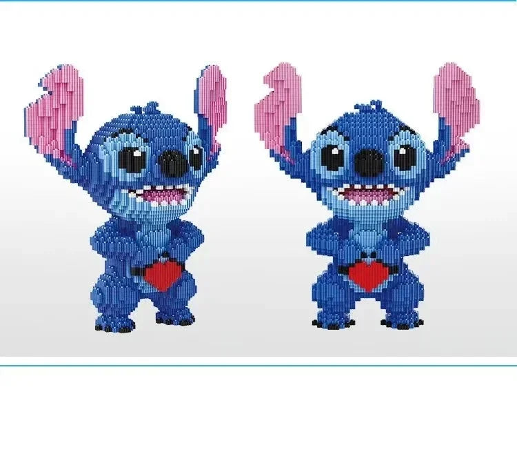 33CM Oversized Love Stitch Block Toy for Children and Adults To Assemble Small Particle Bricks As A Holiday Gift