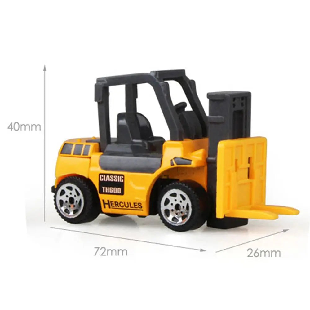 Children Kids Alloy Construction Excavator Tractor Dump Truck Farmer Vehicle Engineering Car Model Model Car Toys Tractor Toy