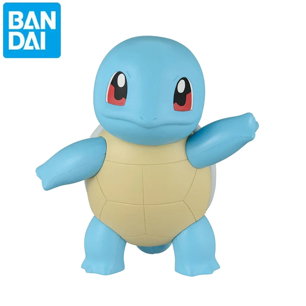 In Stock BANDAI Pokmon Plamo Model Kit Quick 17 Squirtle Action Figure Assembly Collectible Ornaments Figure Model Toys Gifts