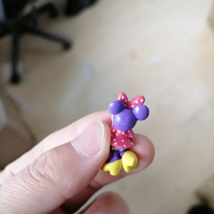 Mickey Mouse And Friends Minnie Anime Figurine Donald Duck Daisy Ornaments Disney Cartoon Action Figure Model Toys Kids Gifts