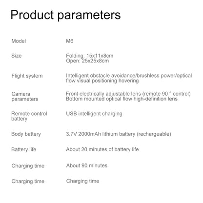 Xiaomi MIJIA M6 Drone Professional 8K Camera Dron 5G WIFI FPV UAV With screen remote control RC Dron avoidance Aerial Quadcopter