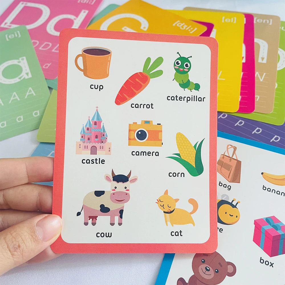 36 Cards Children Reading and Writing Number Cognition Flashcard Maths Learning Cards Baby Montessori Kids Early Educational Toy