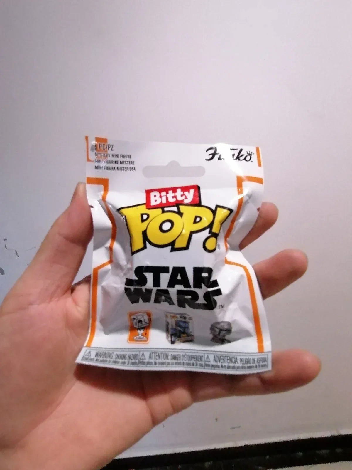 FUNKO Vinyl Mini Figures Bitty POP The Mandalorian Star Wars Doll Toy Collection Table Ornaments Mystery Blind Bags Kids Gifts