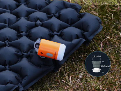FLEXTAILGEAR MAX PUMP 2 PRO - Portable Air Pump Electric Inflator with Camping Light and Emergency Power Supply for Outdoors