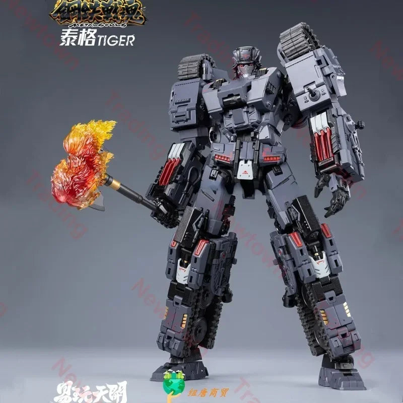 【IN STOCK NOW】TOYSEASY Transformation YW2412 YW-2412 Tiger Tank TETAL Steel War Soul Action Figure