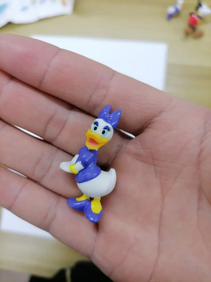 Mickey Mouse And Friends Minnie Anime Figurine Donald Duck Daisy Ornaments Disney Cartoon Action Figure Model Toys Kids Gifts