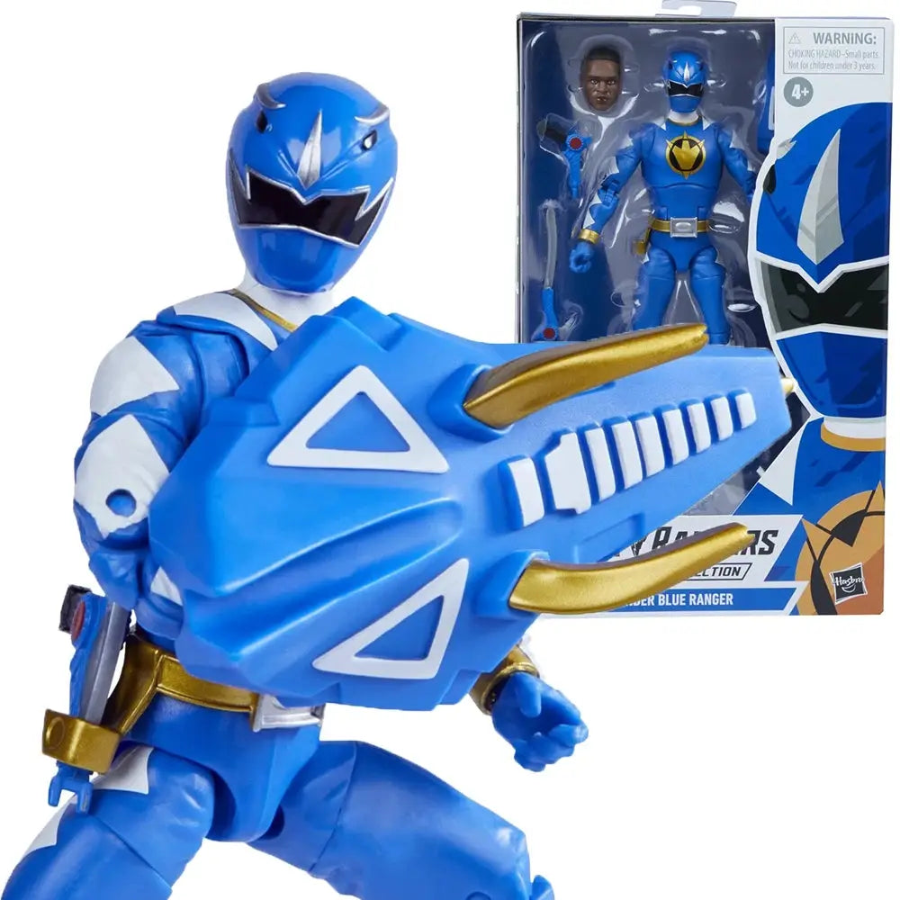 Hasbro Power Rangers Dino Thunder Blue Ranger 6 Inch Premium Collectible Action Figure Toy